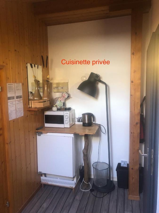 Logement Chez L'Habitant Etage Independant Grone Exterior photo